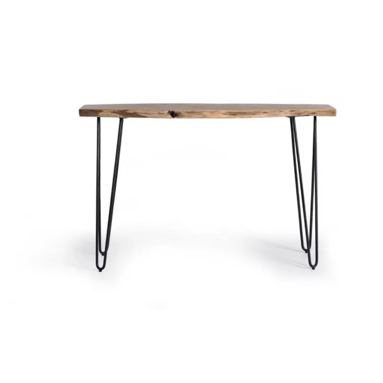 Console bois marron - décoration