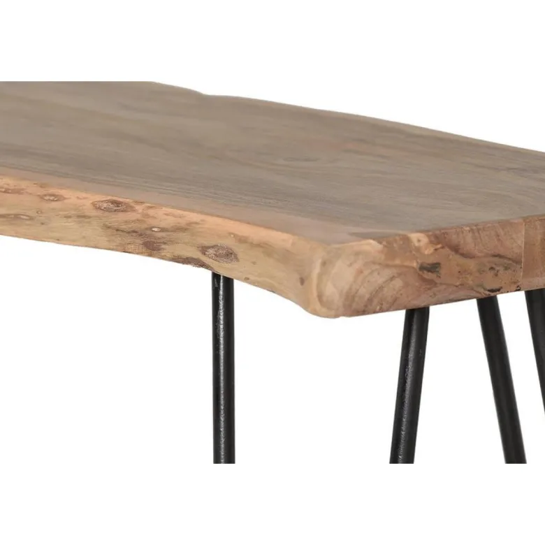 Console bois marron - décoration