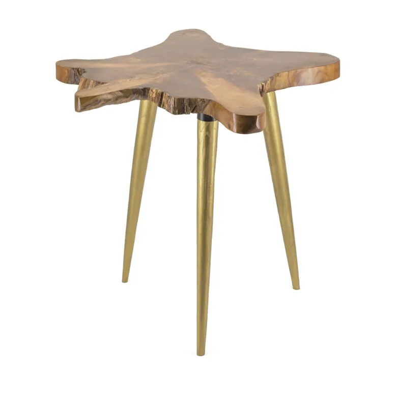 Console bois marron - décoration