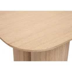 Console en bois clair l100 cm foleen