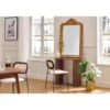 Console en bois foncé l100 cm foleen