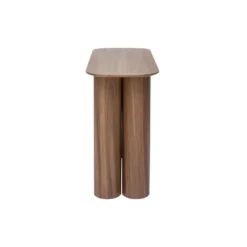 Console en bois foncé l100 cm foleen