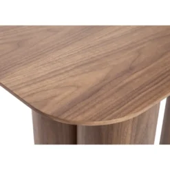 Console en bois foncé l100 cm foleen