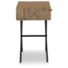 Console 1 tiroir bois marron - labertine