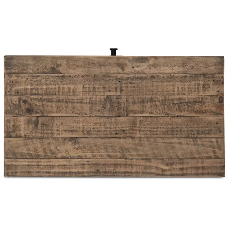 Console 1 tiroir bois marron - labertine