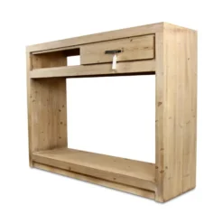 Console 1 tiroir naturel bois naturel -