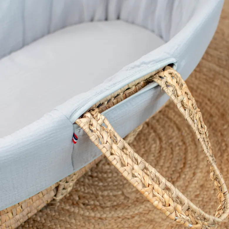 Couffin bébé matelas drap jeanne - tu