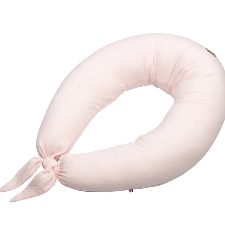 Coussin allaitement housse gaze coton