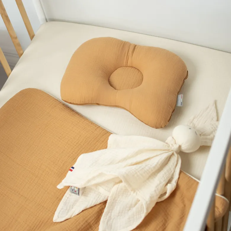 Coussin cale-tête gaze coton jeanne