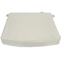 Coussin crème pour fauteuil fixe