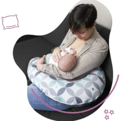 Coussin de maternité - graphique Gris