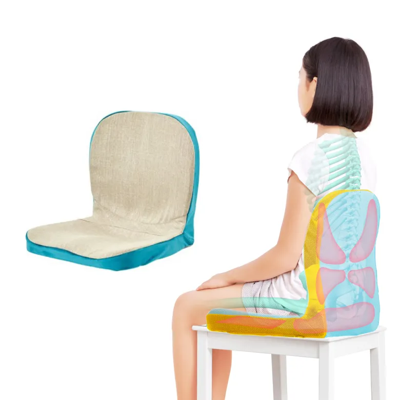Coussin ergonomique pinto kids-linbleu