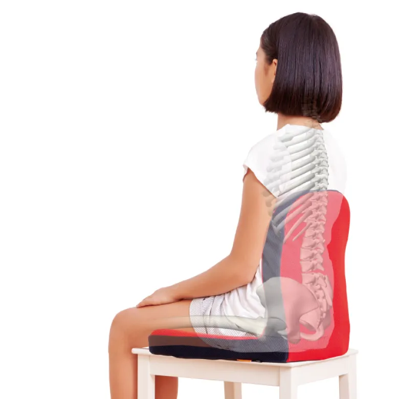 Coussin ergonomique pinto kids-linbleu