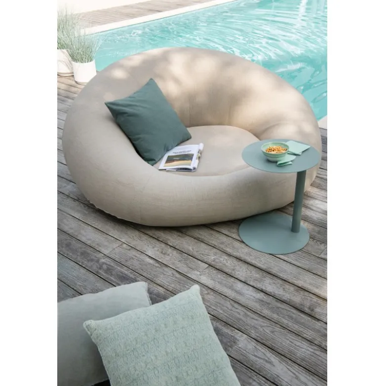 Coussin polypropylene vert h.18cm