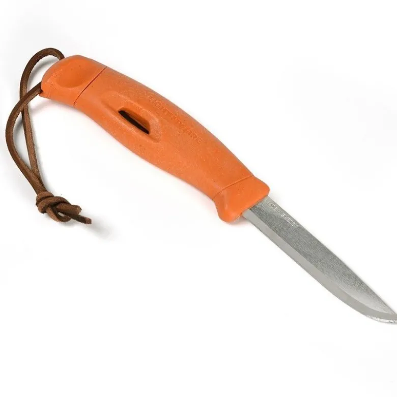 Couteau de survie light my fire fireknife bio orange