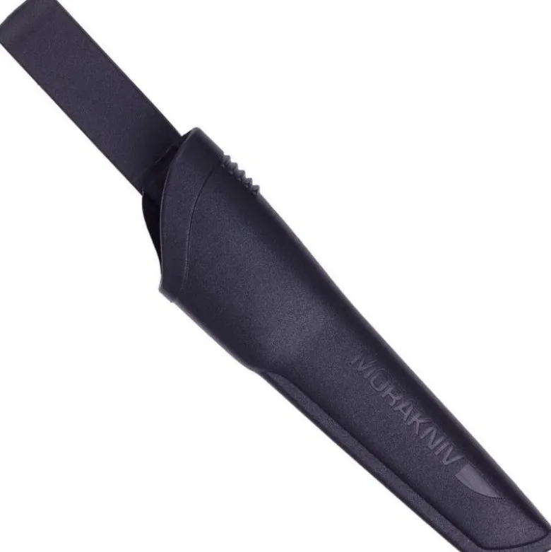 Couteau de survie mora bushcraft noir