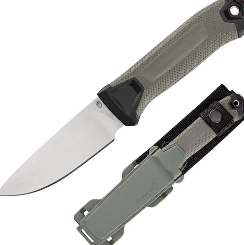 Couteau gerber strongarm camp green