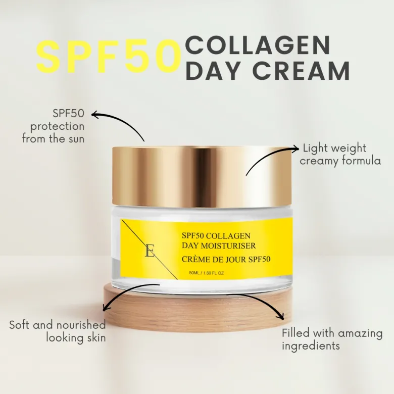 Crème jour collagène spf50 50ml