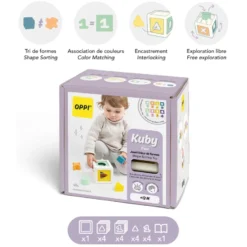 Cube trieur de formes kuby