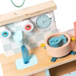 Cuisine en bois multi-activités