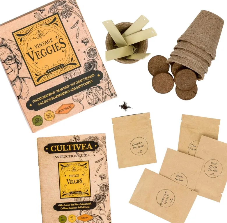 Cultivea - mini kit vintage bio à faire pousser