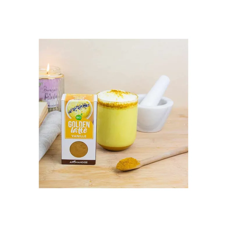 Curcuma latte vanille bio 60g