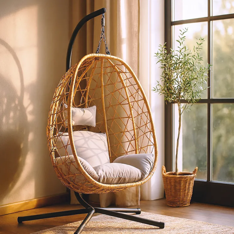 Cuzco fauteuil suspendu effet rotin