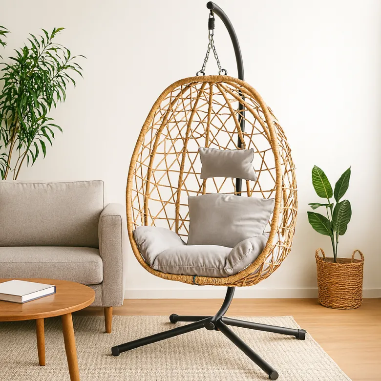 Cuzco fauteuil suspendu effet rotin
