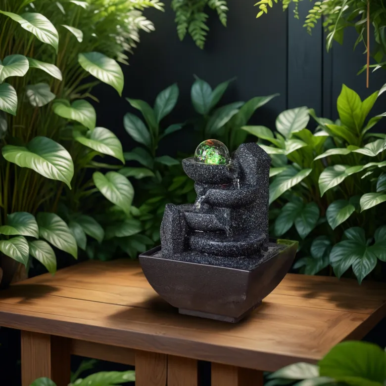 Décoration d'intérieur fontaine zen lopo
