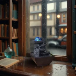 Décoration d'intérieur fontaine zen lopo