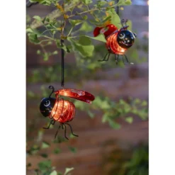 Décoration solaire - coccinelle