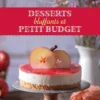 Desserts bluffants et petit budget