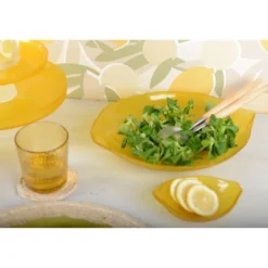 Dessous de verre rond en cordage - lot de 4