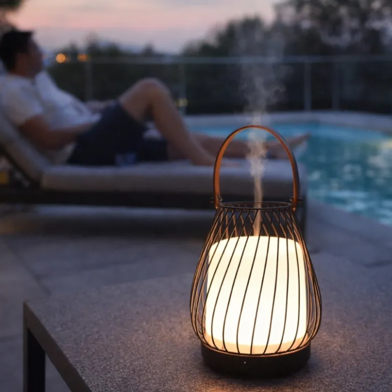 Diffuseur lanterne nomade sans fil milano + 3 he 100% naturelles