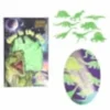 Dino world stickers brille dans le noir