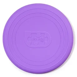 Disque volant en silicone violet
