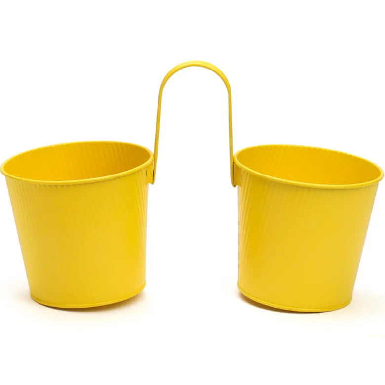 Double pot à suspendre