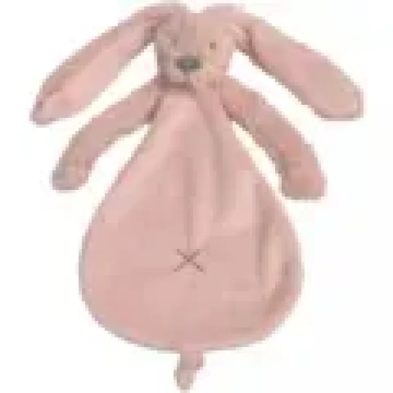 Doudou lapin richie old pink 25 cm