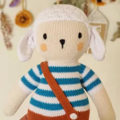 Doudou équitable et solidaire agneau