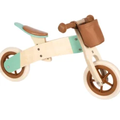 Draisienne tricycle 2 en 1 maxi brun car