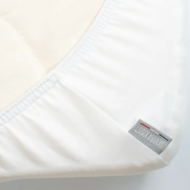 Drap housse coton jersey uni - 60x120
