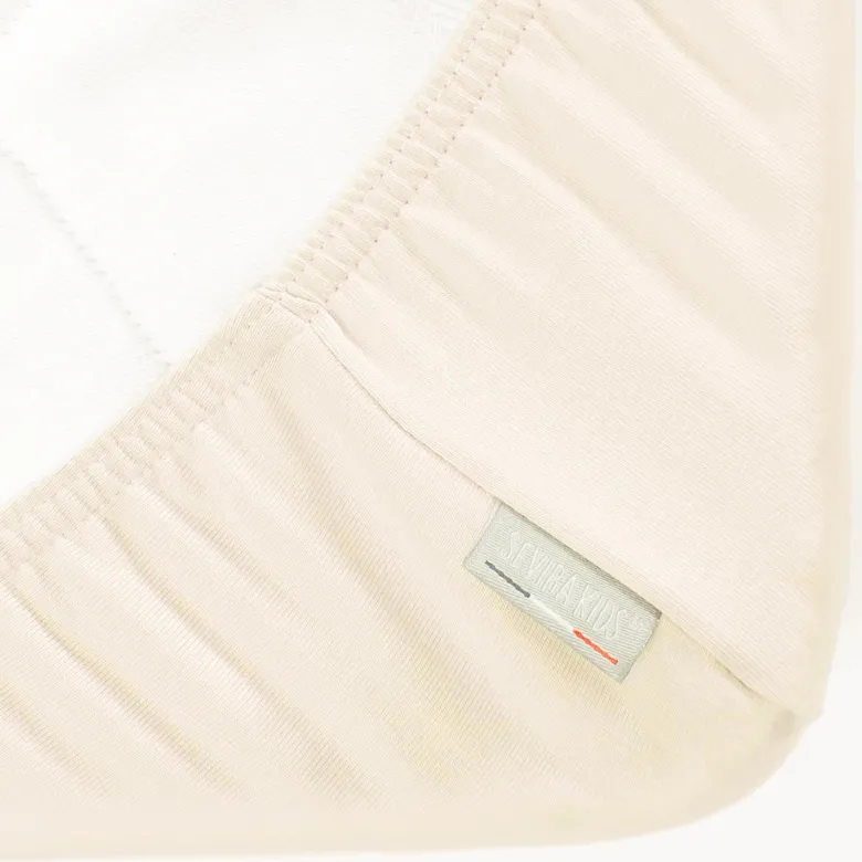 Drap housse coton jersey uni - 60x120