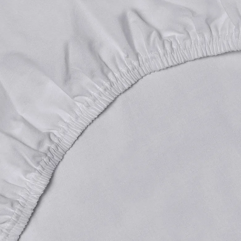 Drap-housse coton - 60x120 gris 60x120