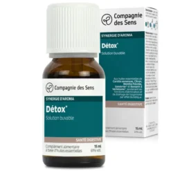 Détox - huiles essentielles en solution buvable