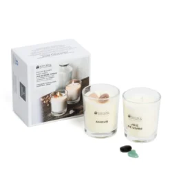 Duo bougies parfumées