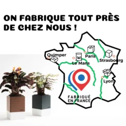 Duo de pot à auto-arrosage et son terreau spécifique