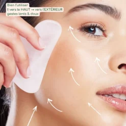 Duo roller jade vert + gua sha quartz rose + konjac offert