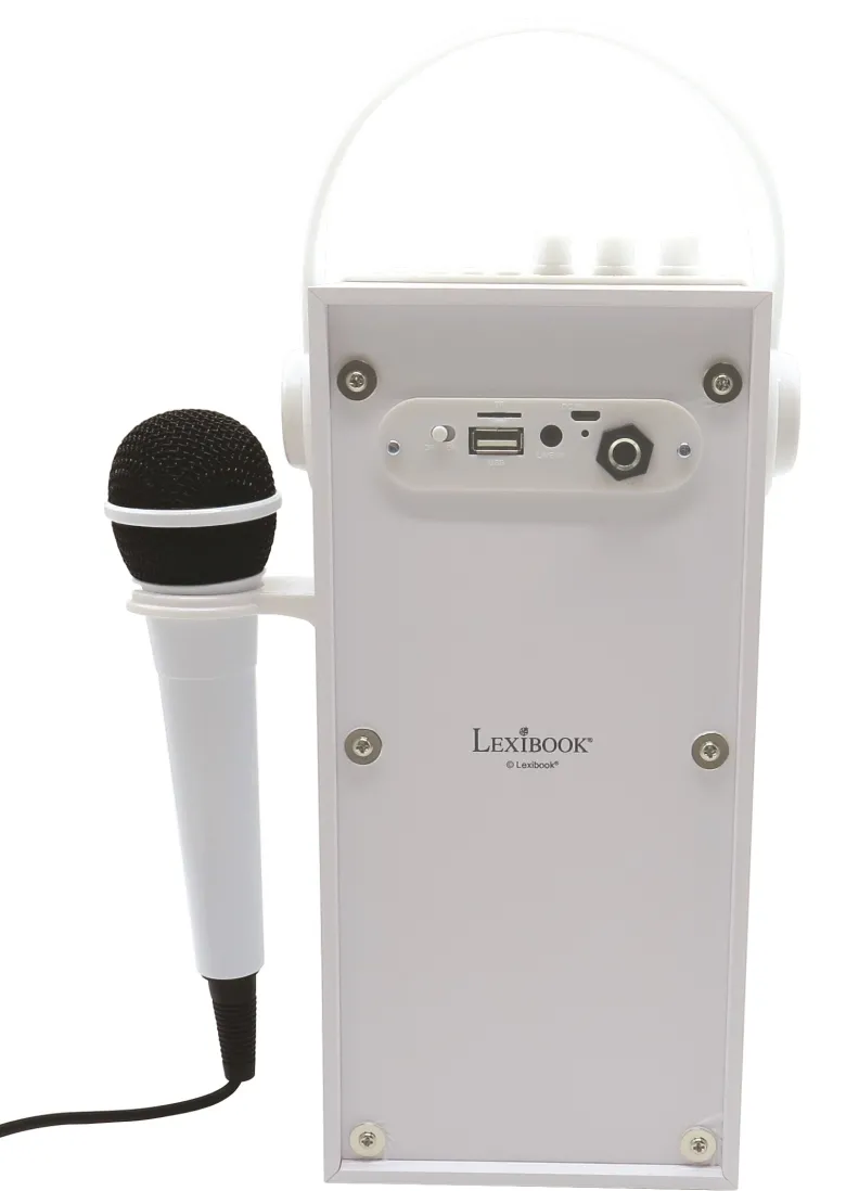 Enceinte bluetooth portable avec micro et effets lumineux iparty