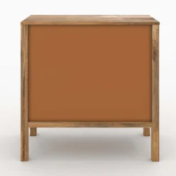 Ensemble commode et armoire en bois de manguier - tiki