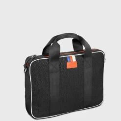 E2r sac ordinateur 15 pouces homme en tissu upcyclé gris jo